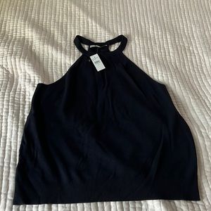 Loft navy blue top. Size XL.
